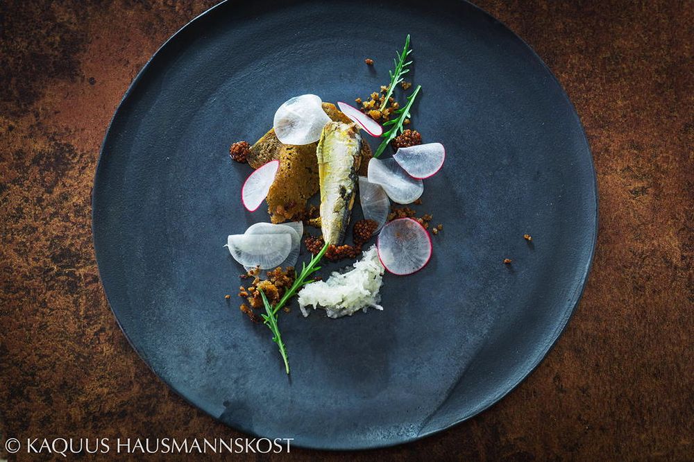 Rezeptbild: Ölsardine | Roggen | Rettich | Rauke | Senf