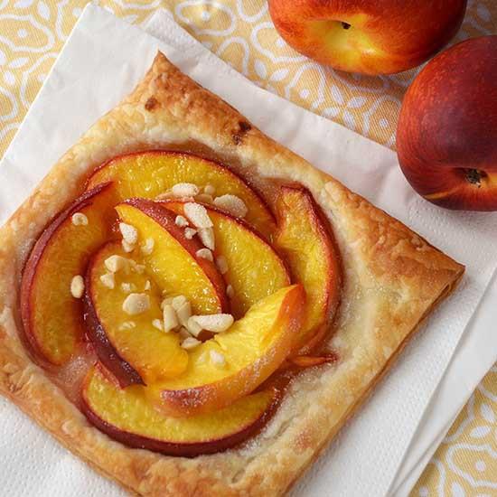 Rezeptbild: schnelle Nektarinen Tartes