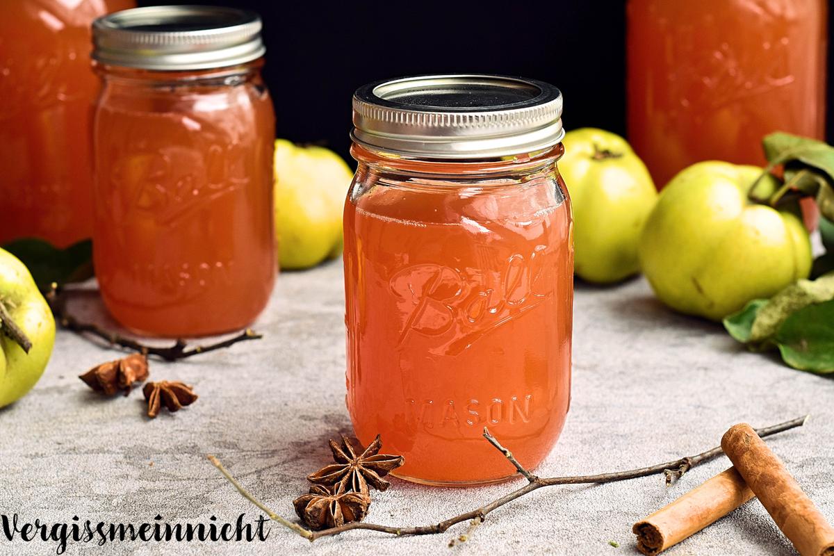 Rezeptbild: Quittensirup