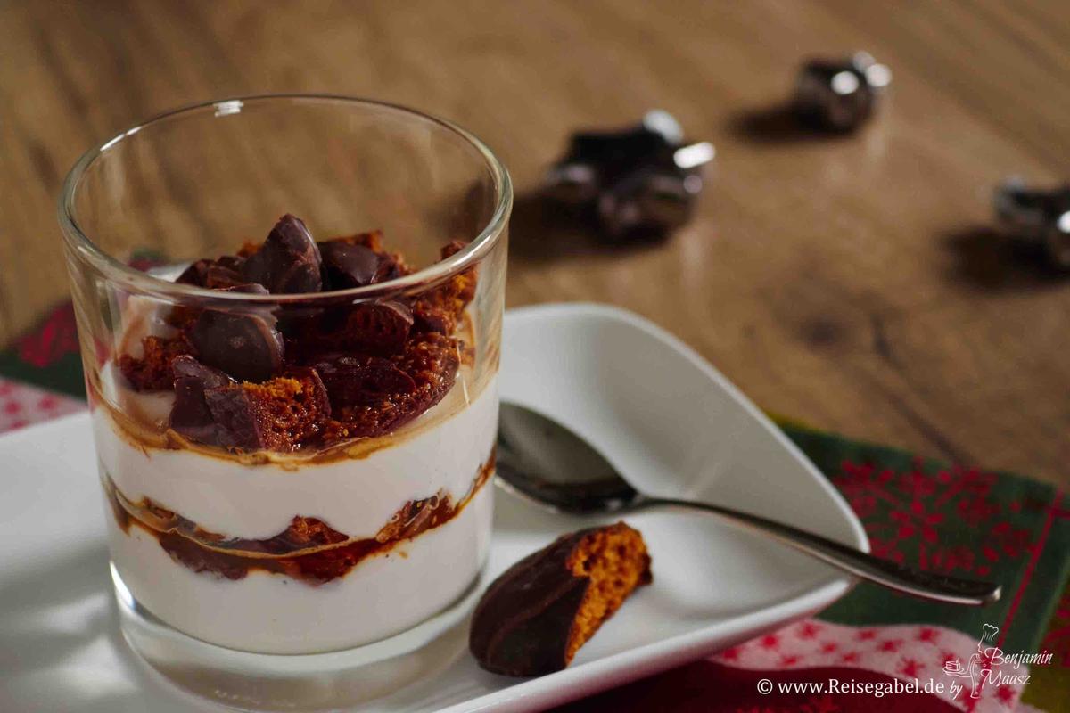 Rezeptbild: Tiramisu mit Lebkuchen und Johannisbeeressig