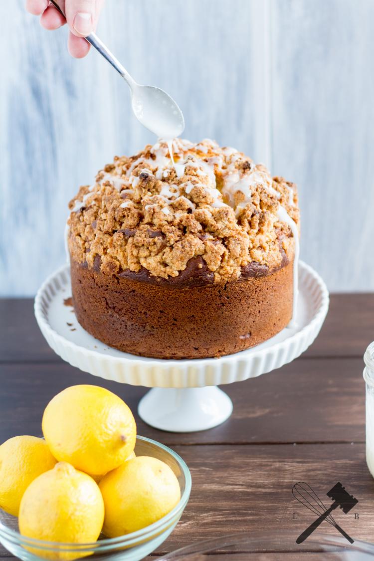 Rezeptbild: Zitronenkuchen mit Streuseln