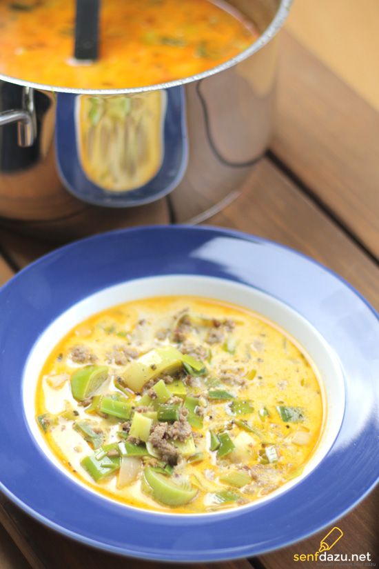 Rezeptbild: Porreesuppe / Lauch Suppe reloaded 