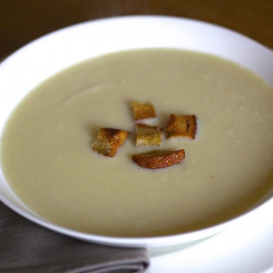 Rezeptbild: Zwiebelsuppe \\\"Soubise\\\"