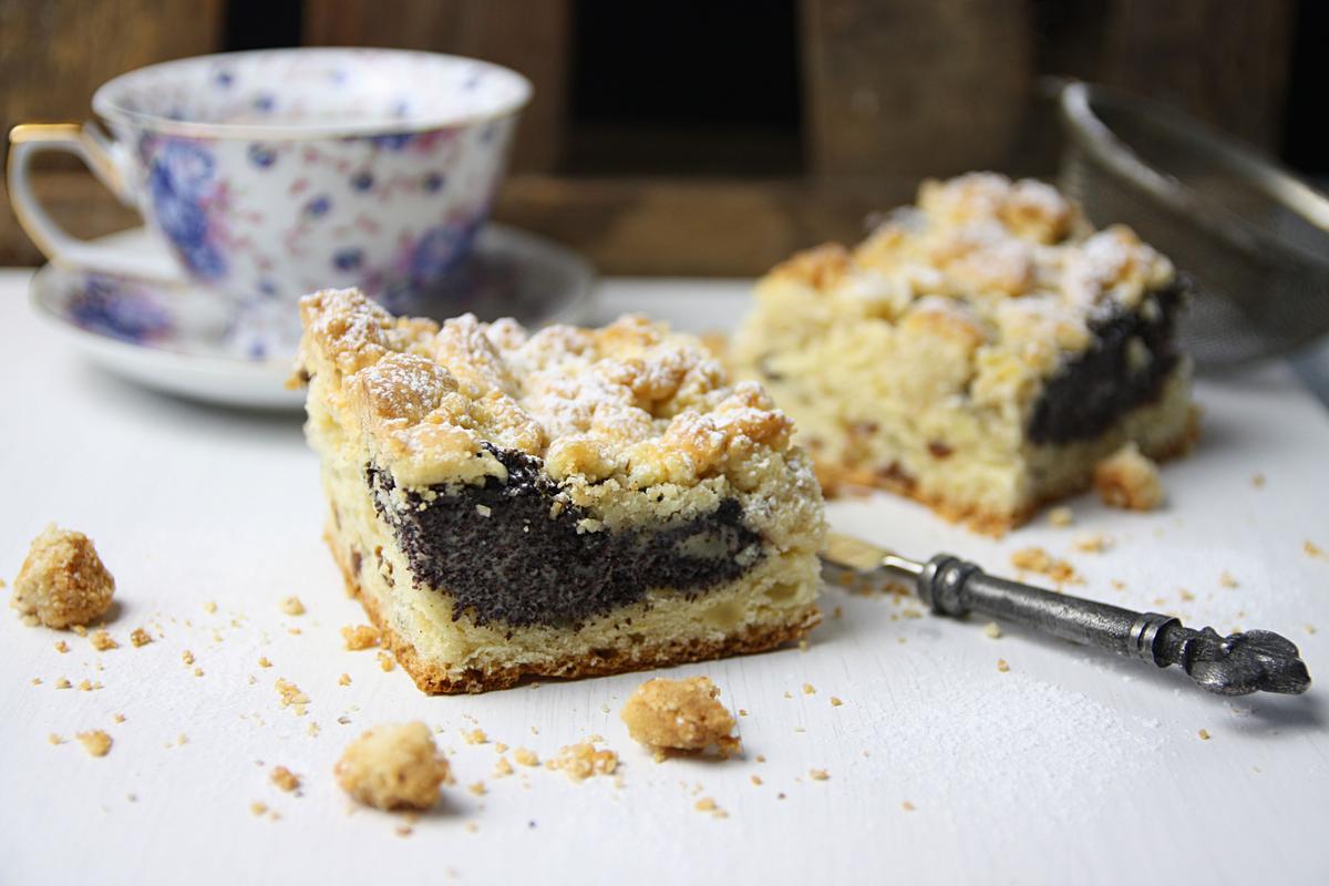 Rezeptbild: Omas Mohn-Streuselkuchen