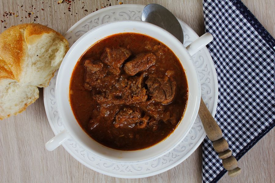 Rezeptbild: Rindsgulasch