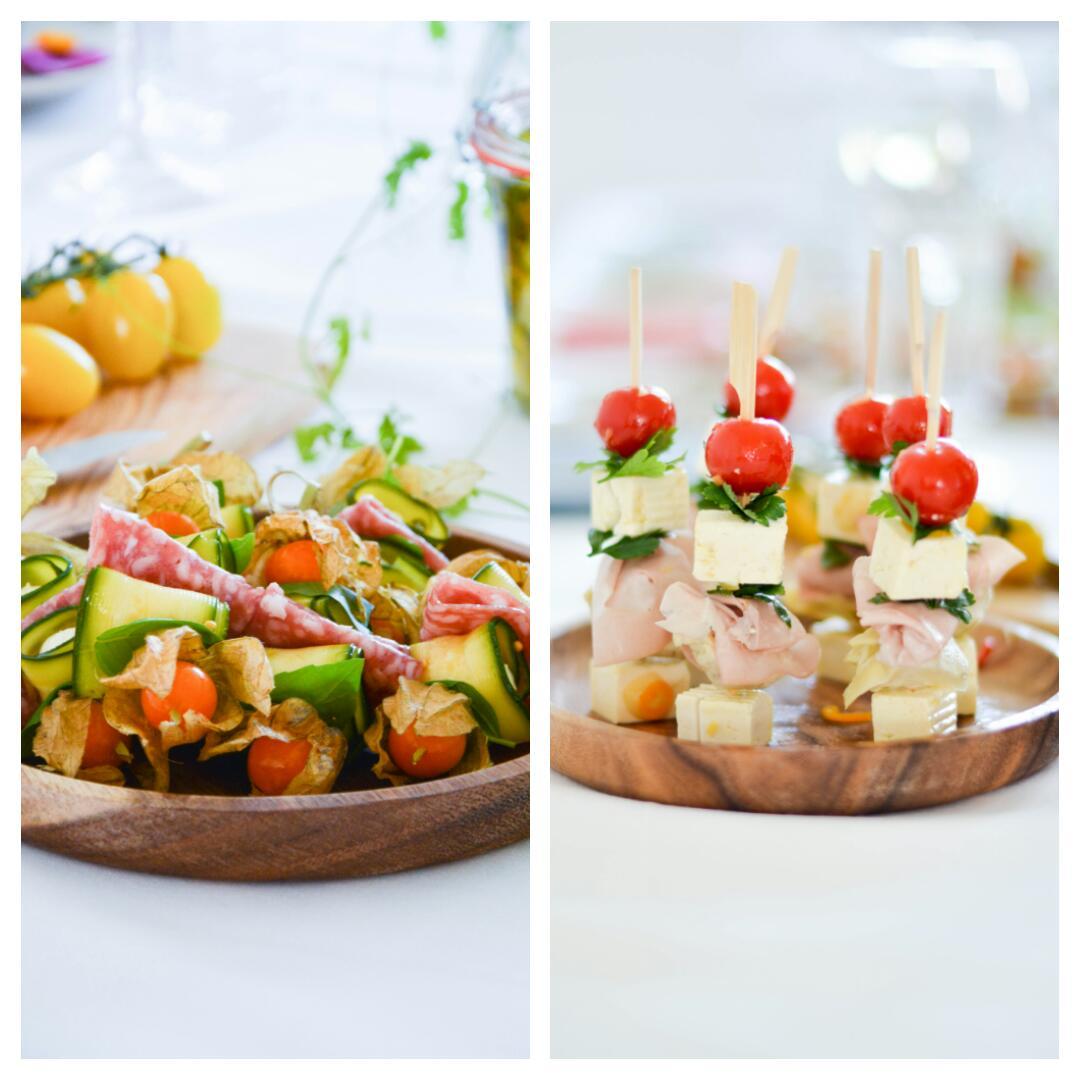 Rezeptbild: Bunte Antipasti Sticks