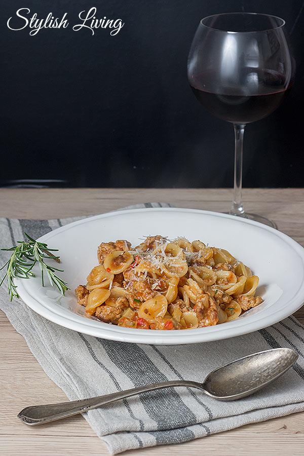Rezeptbild: Orecchiette mit Salsiccia