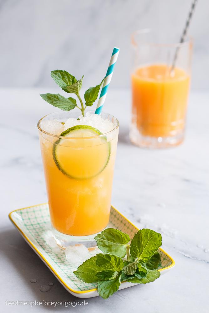 Rezeptbild: Alkoholfreier Crodino-Ingwer-Tonic