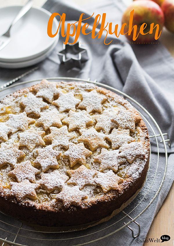 Rezeptbild: Weihnachtlicher Apfelkuchen