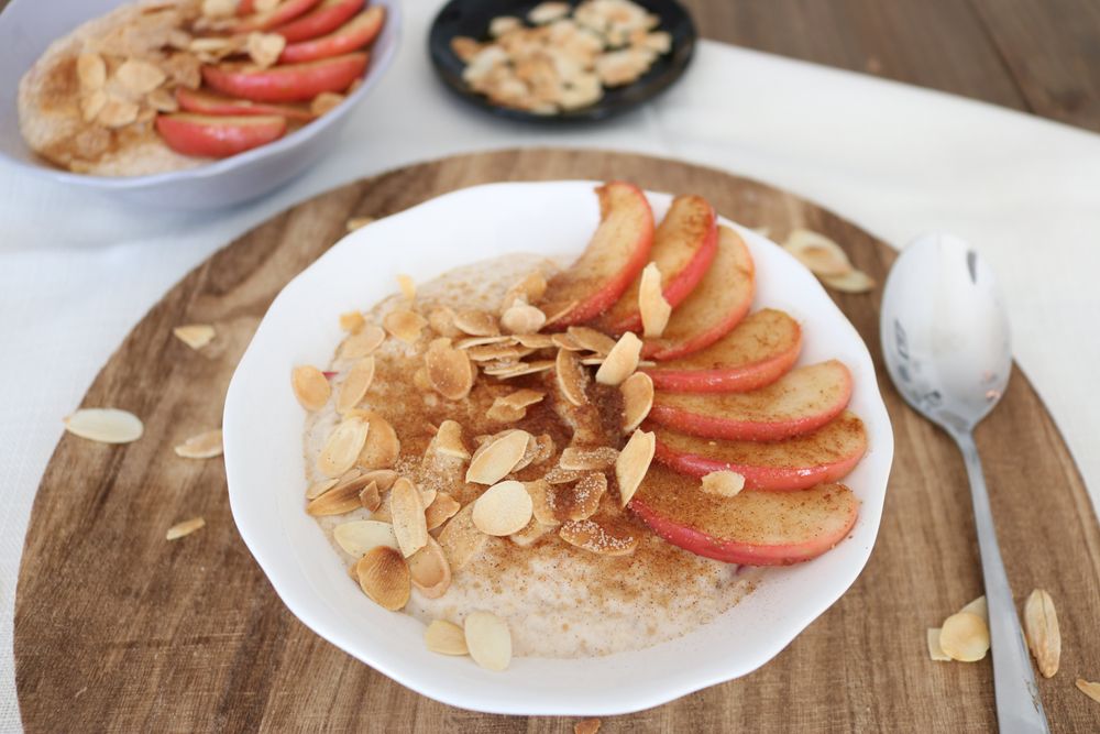 Rezeptbild: Bratapfel Porridge // Roasted Apple Porridge