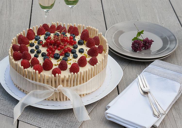 Rezeptbild: Prosecco Torte