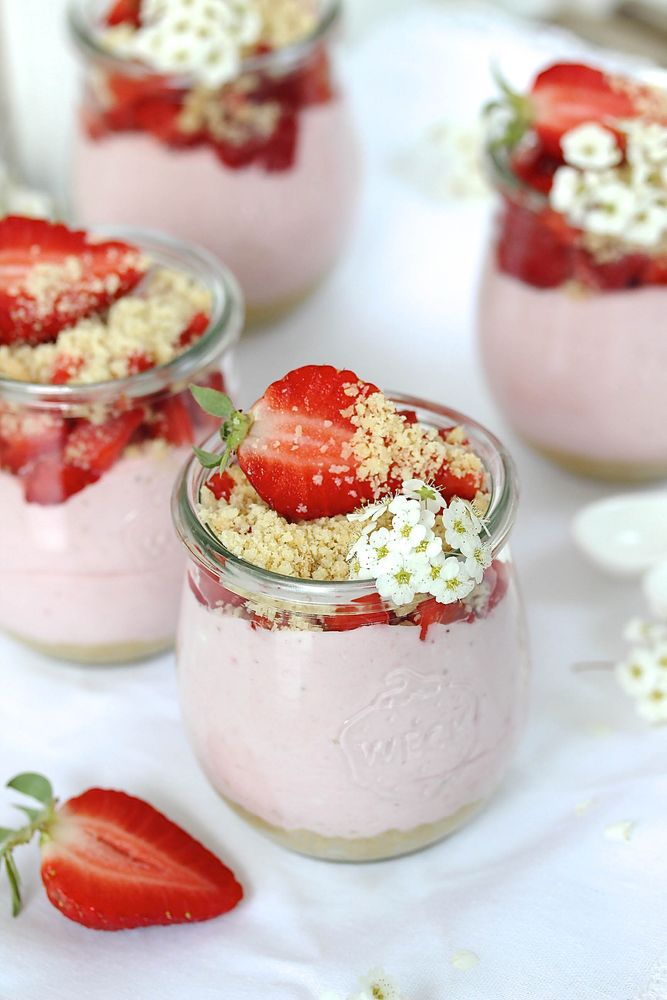 Rezeptbild: Nobake Strawberry Cheesecake
