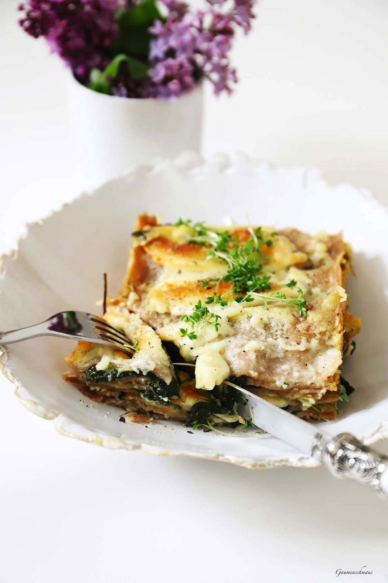 Rezeptbild: Spinatlasagne