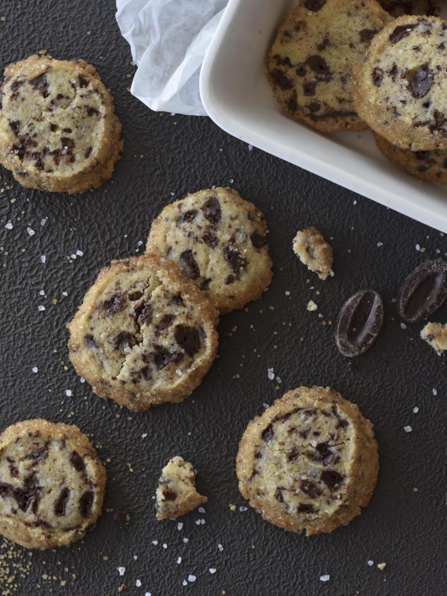 Rezeptbild: SALTED CHOCOLATE COOKIES