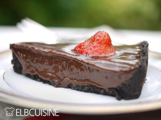 Rezeptbild: Eine köstliche Sünde – Oreo-Erdbeer-Schokolade-Tarte