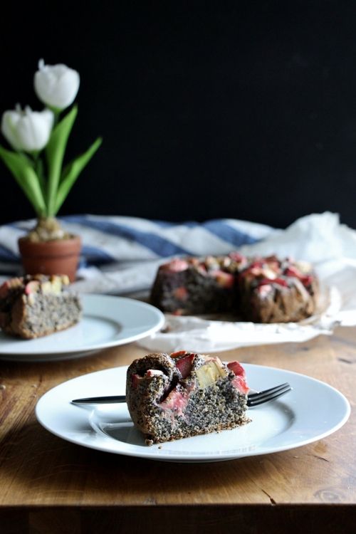 Rezeptbild: Fruchtiger Mohnkuchen