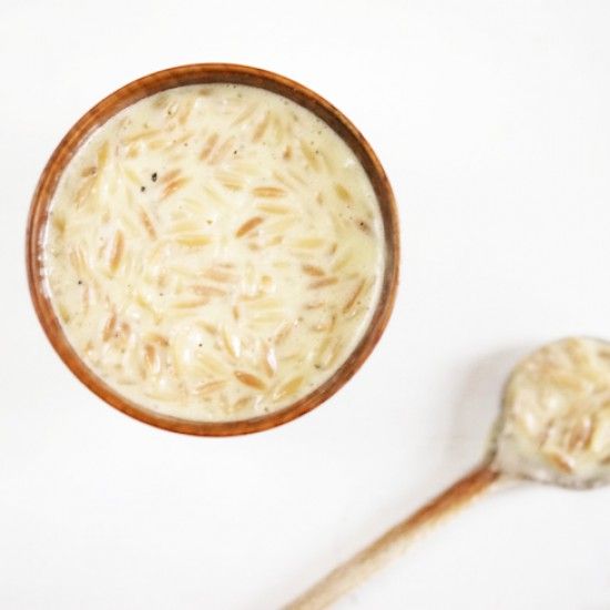 Rezeptbild: Risotto de Idiazabal [Pastasotto mit Käse]