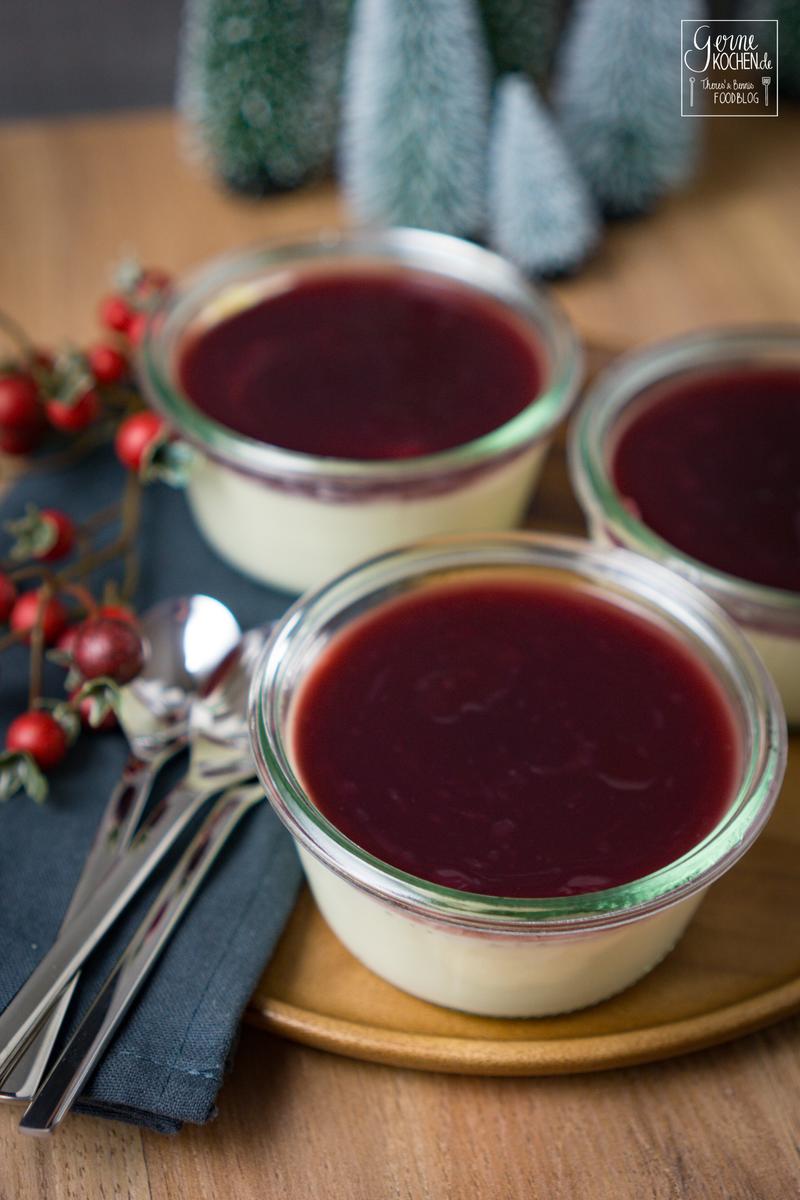Rezeptbild: Weihnachtspanna-Cotta