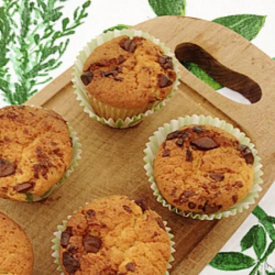 Rezeptbild: Kokos-Schokoladen Muffins