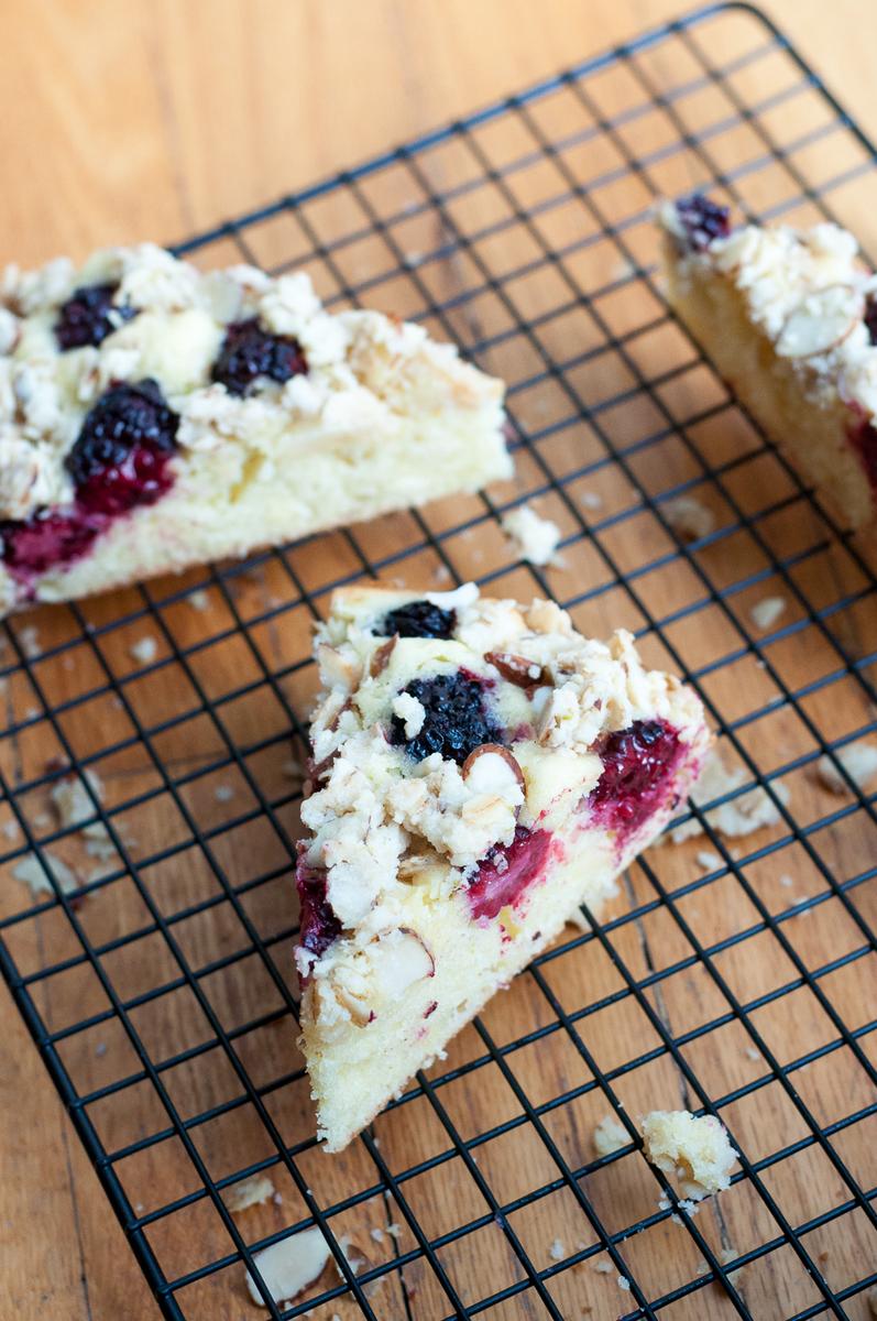 Rezeptbild: Brombeerkuchen mit Streuseln