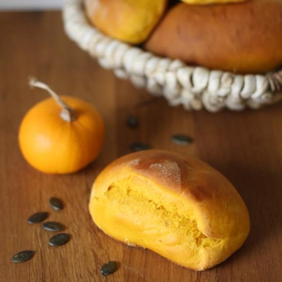 Rezeptbild: Kürbis Brötchen