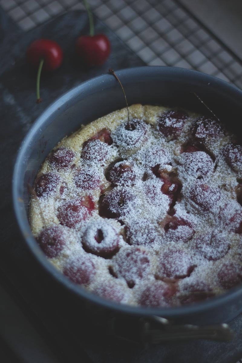Rezeptbild: Clafoutis mit frischen Süßkirschen 