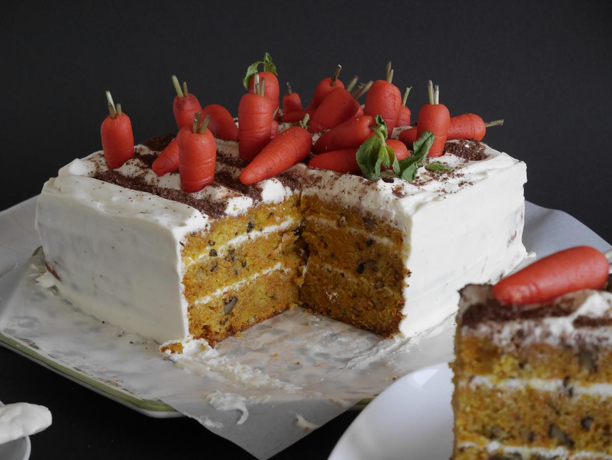 Rezeptbild: Rübli-Torte mit Mascarpone