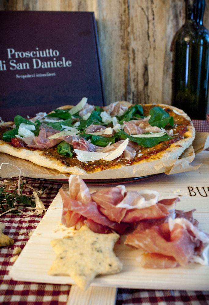 Rezeptbild: Pizza Prosciutto