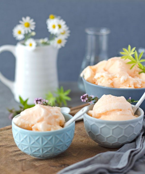 Rezeptbild: Cremige Granita alla Siciliana mit Guantalupmelone