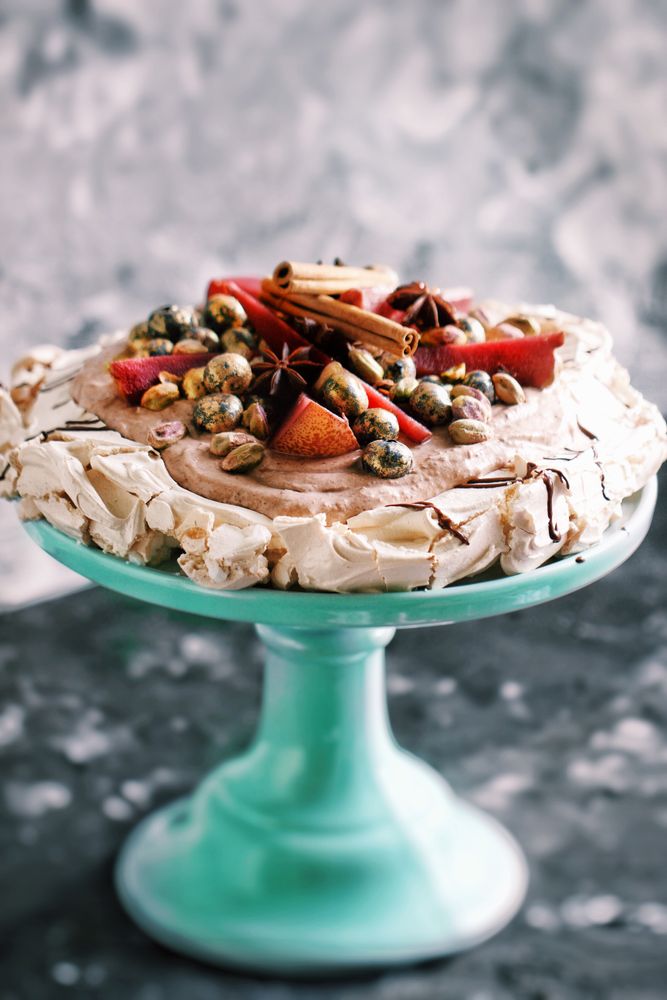 Rezeptbild: Winter Pavlova