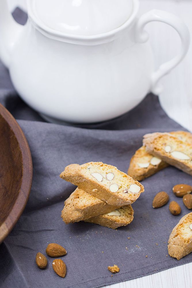Rezeptbild: Cantuccini - italienisches Mandelgebäck