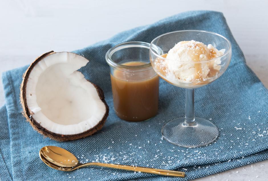 Rezeptbild: Vegane Karamellsauce