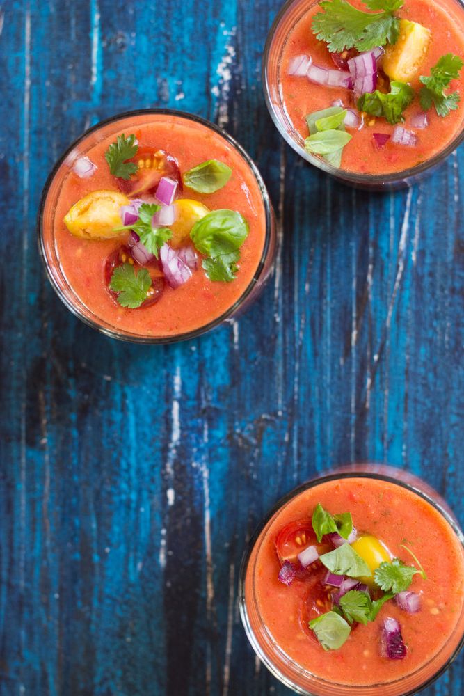 Rezeptbild: Tomatengazpacho 