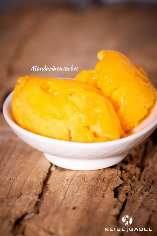Rezeptbild: Mandarinensorbet