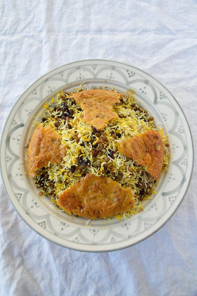 Rezeptbild: Adas Polo - Reis mit Linsen, Datteln und Sultaninen