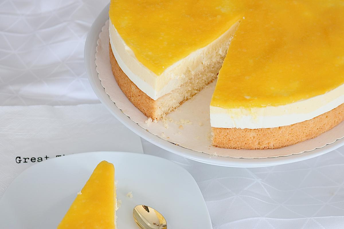 Rezeptbild: Mango Frischkäse Torte