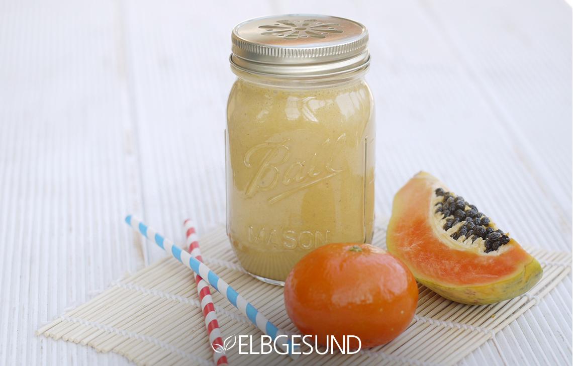 Rezeptbild: Gold im Mund – ein wertvoller Smoothie, geniales Superfood!