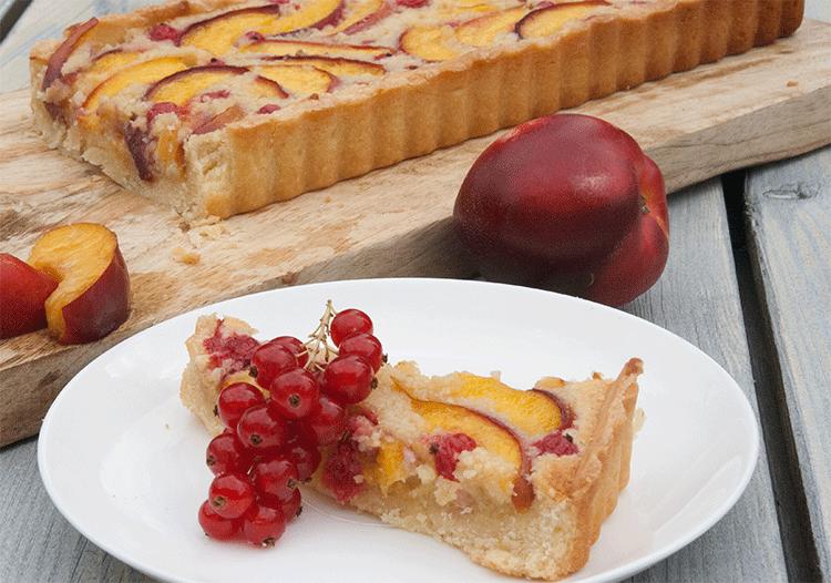 Rezeptbild: Nektarinen-Tarte mit Mandelcreme