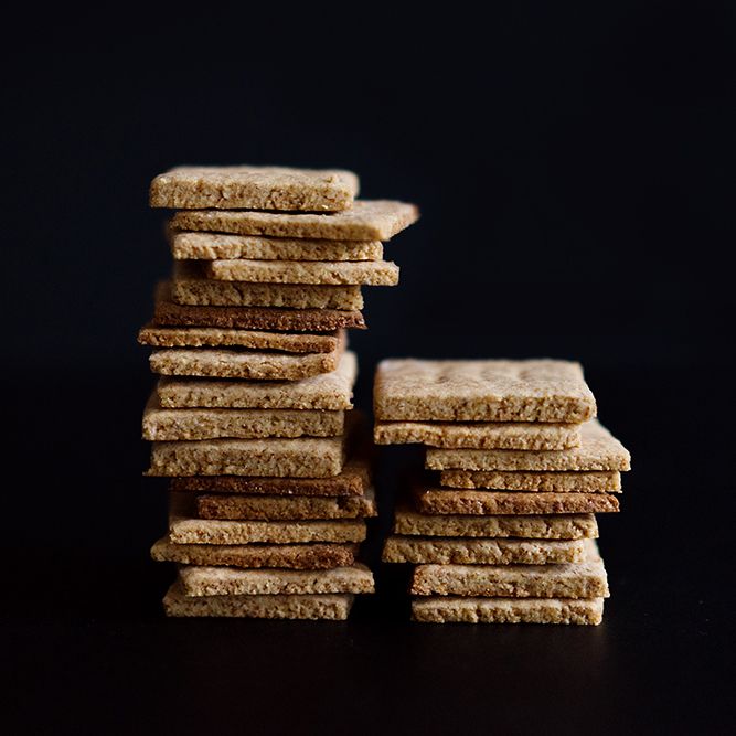 Rezeptbild: Vollkorn-Butterkekse - Graham Cracker