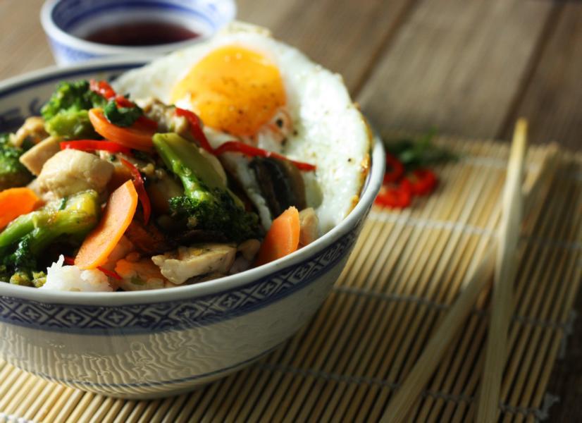 Rezeptbild: Hähnchen Thai Art