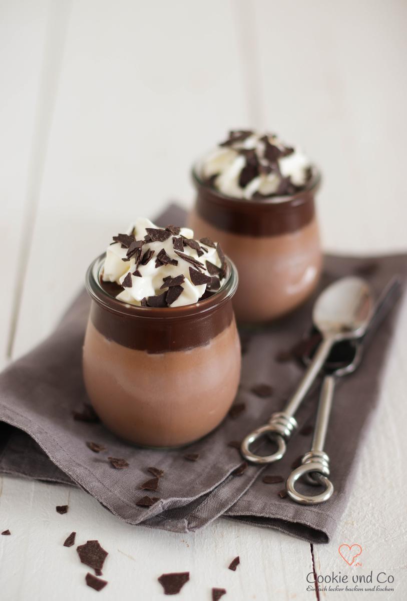 Rezeptbild: Nougat-Sahne-Pudding