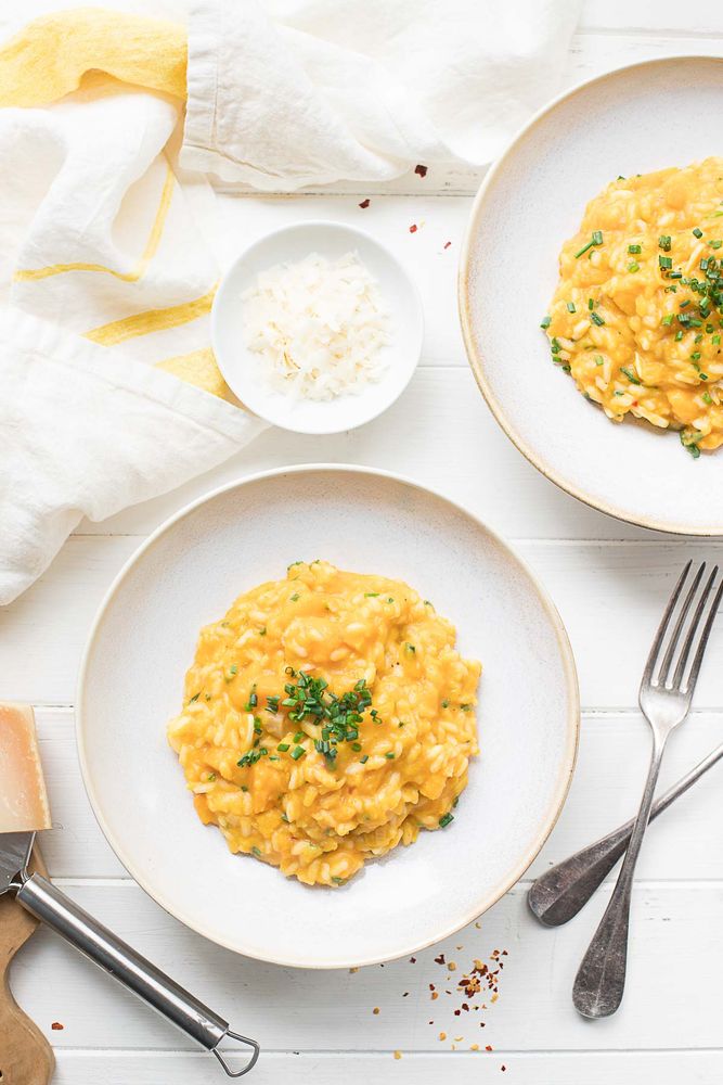 Rezeptbild: Butternut Kürbis-Risotto