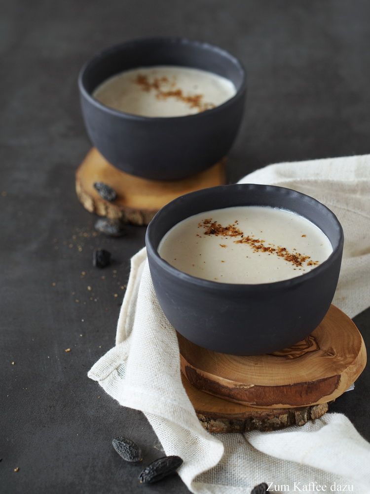 Rezeptbild: Cremige Tonka-Latte mit Cashews