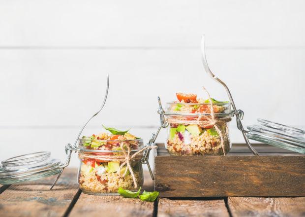 Rezeptbild: Quinoasalat mit Harissa-Vinaigrette