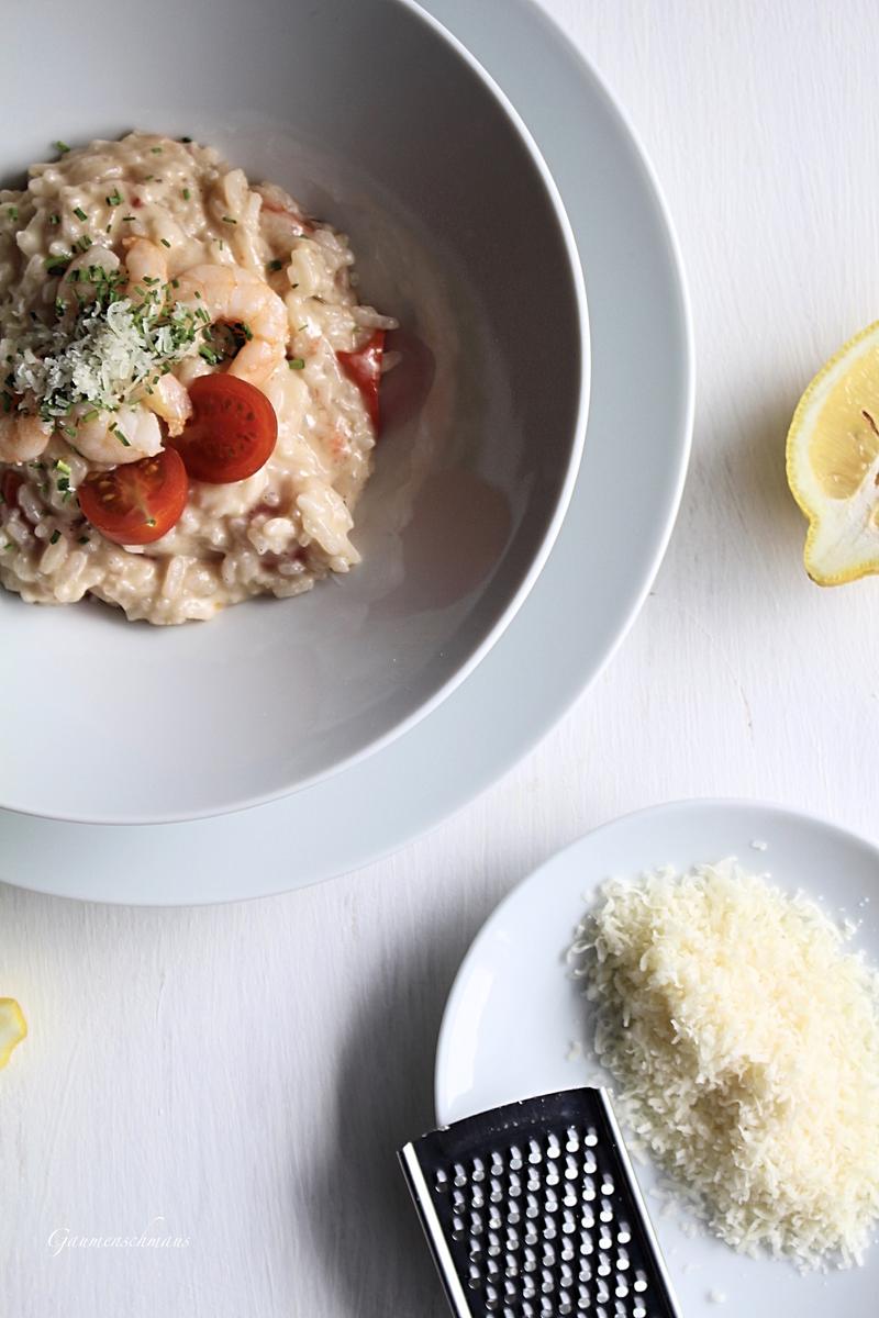 Rezeptbild: Tomaten-Mozzarella-Risotto
