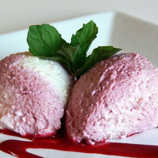 Rezeptbild: Himbeer-Zitronen-Mousse
