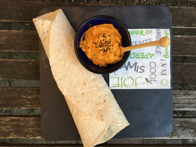 Rezeptbild: Karotten-Hummus