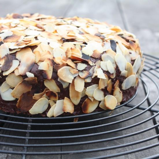 Rezeptbild: Schokoladen-Mandeln-Kuchen