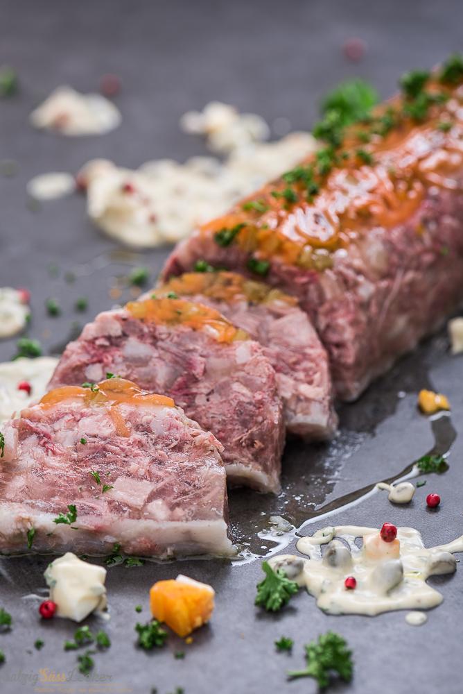 Rezeptbild: Sülze vom Bunten Bentheimer Schwein