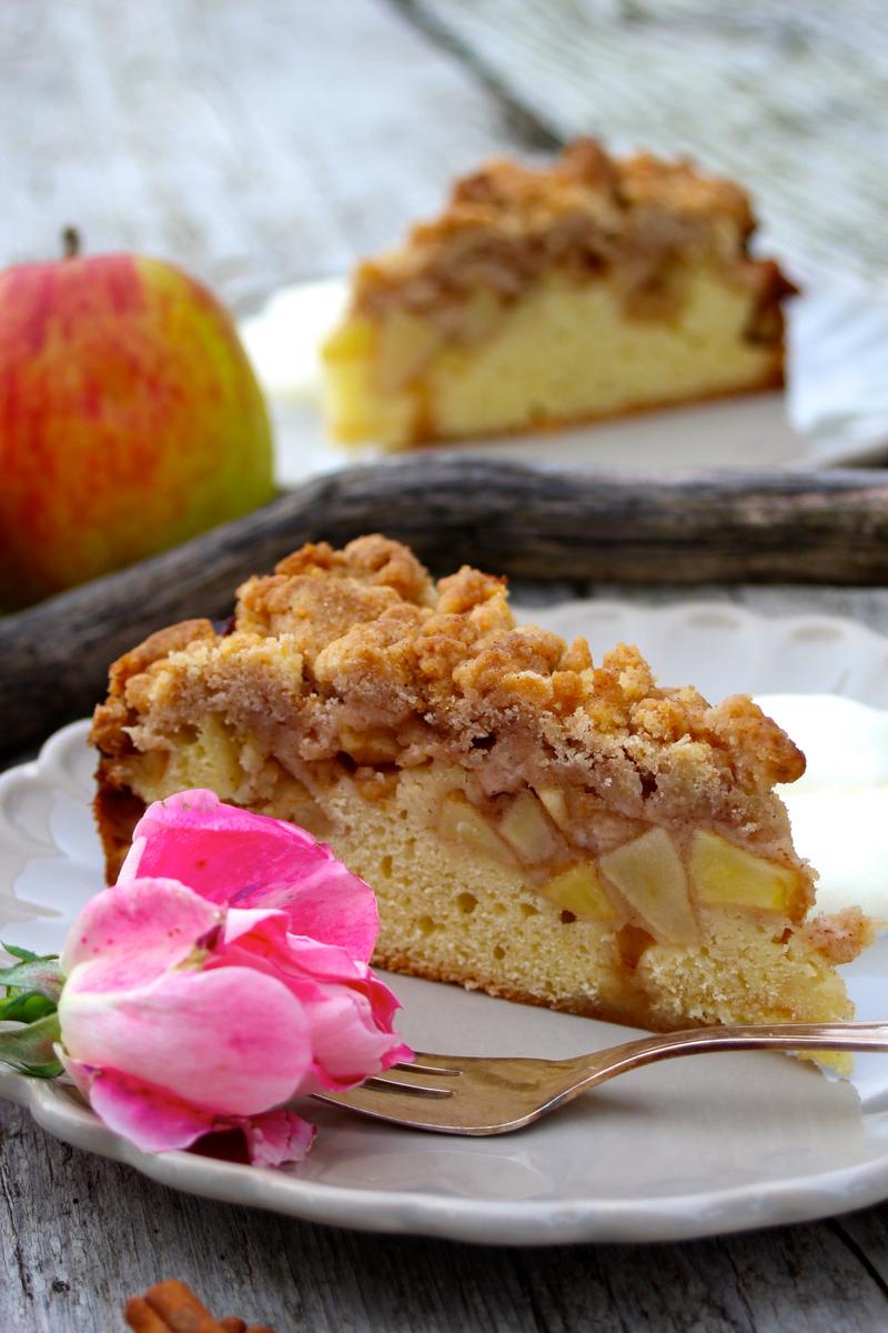 Rezeptbild: Fruchtig-zimtiger Apfel-Streuselkuchen